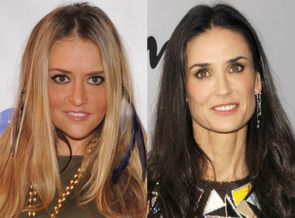 Brooke Mueller, Demi Moore Brooke Mueller, Demi Moore